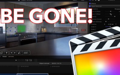 Tracking and Removing unwanted objects in FCPX
