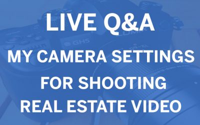 My Camera Settings Facebook Live Q&A